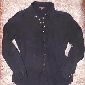 Vince camuto button down shirt